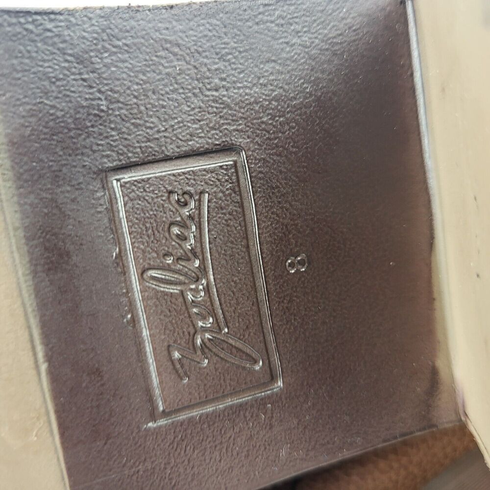 ZODIAC Georgia Round Toe Block Heel Zip-Up Riding Boot 8 M - Picture 12 of 12